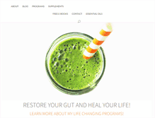 Tablet Screenshot of healthy-homestead.com